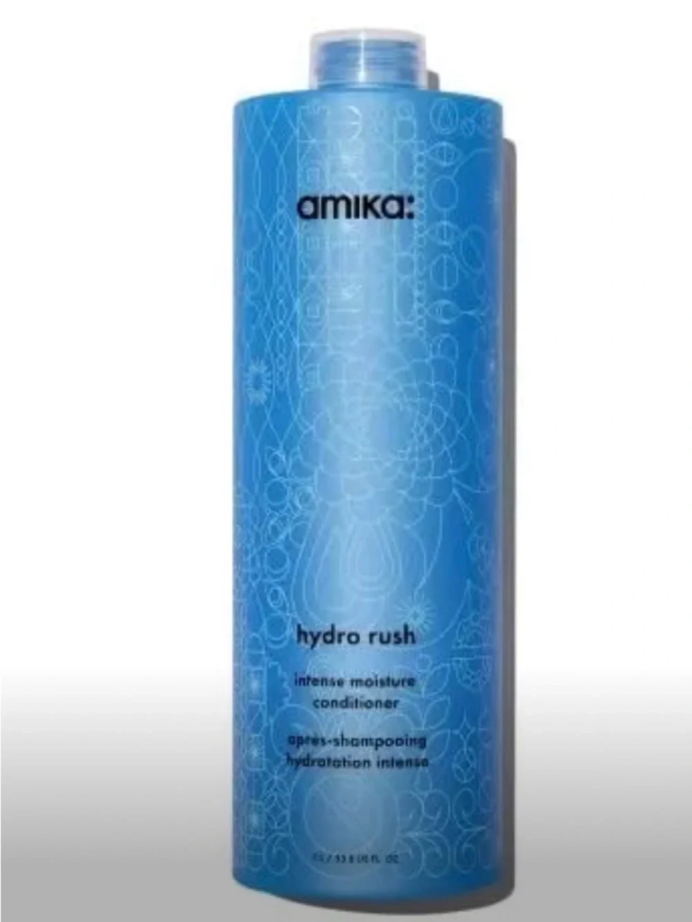 amika Hydro Rush Intense Moisture Conditioner - Blue Bottle 33.8 oz